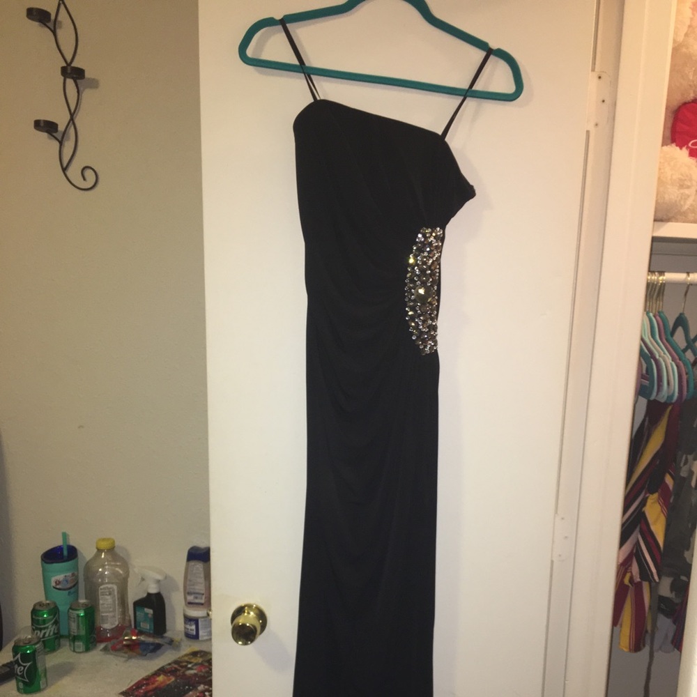 Long black dress
